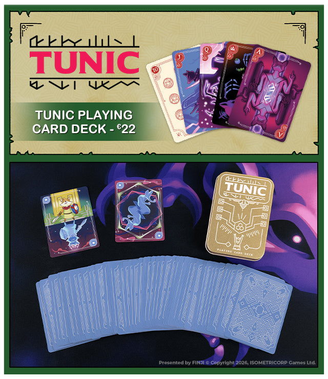 New TUNIC merch available at fangamer.eu