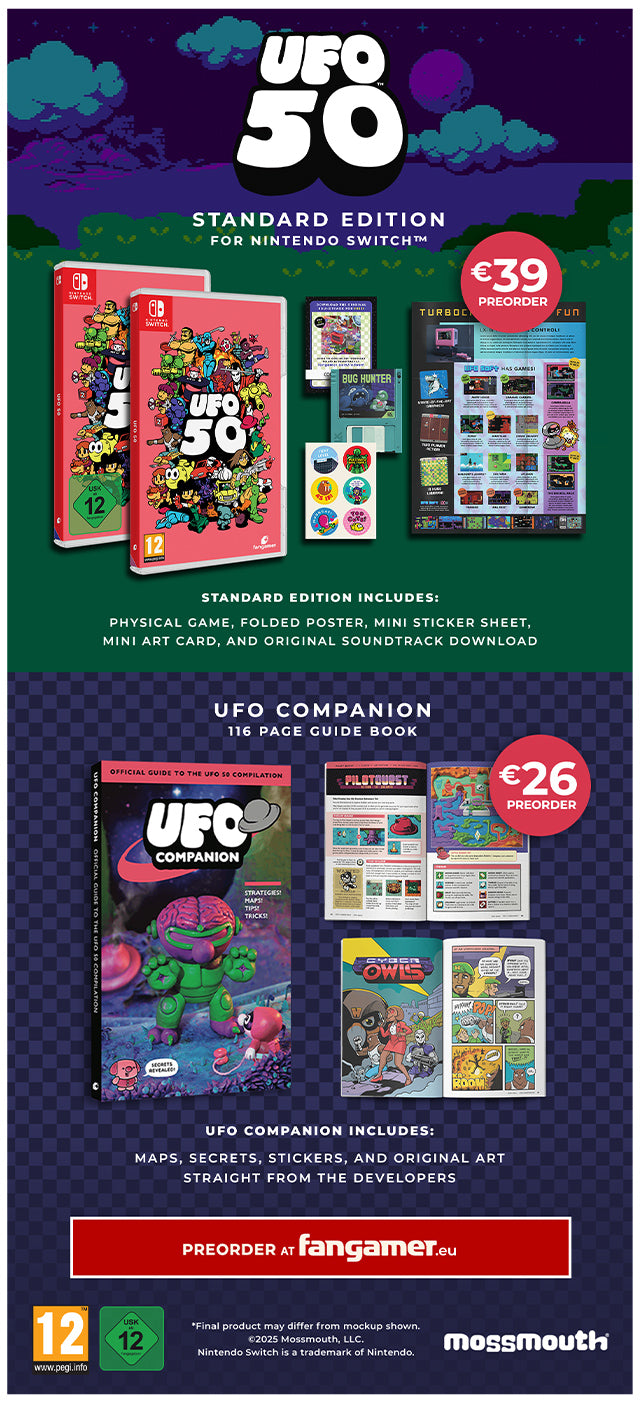 UFO50 Standard Edition at Fangamer.com