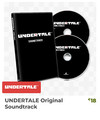 UNDERTALE Original Soundtrack is back in stock at fangamer.eu
