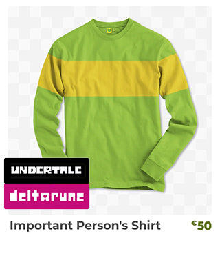 Important Person's Shirt is back in stock at Fangamer.eu