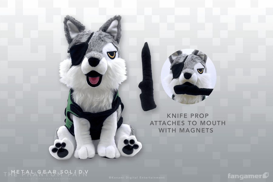 D Dog Plush - METAL GEAR SOLID