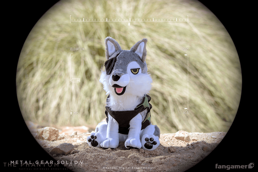 D Dog Plush - METAL GEAR SOLID