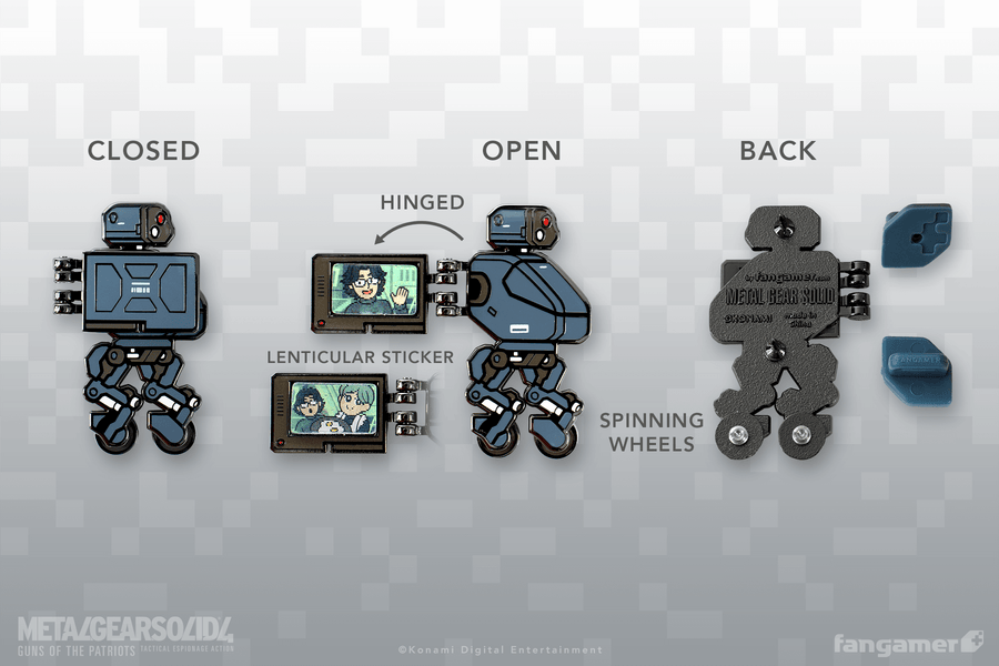 Metal Gear Mk. II Pin - METAL GEAR SOLID