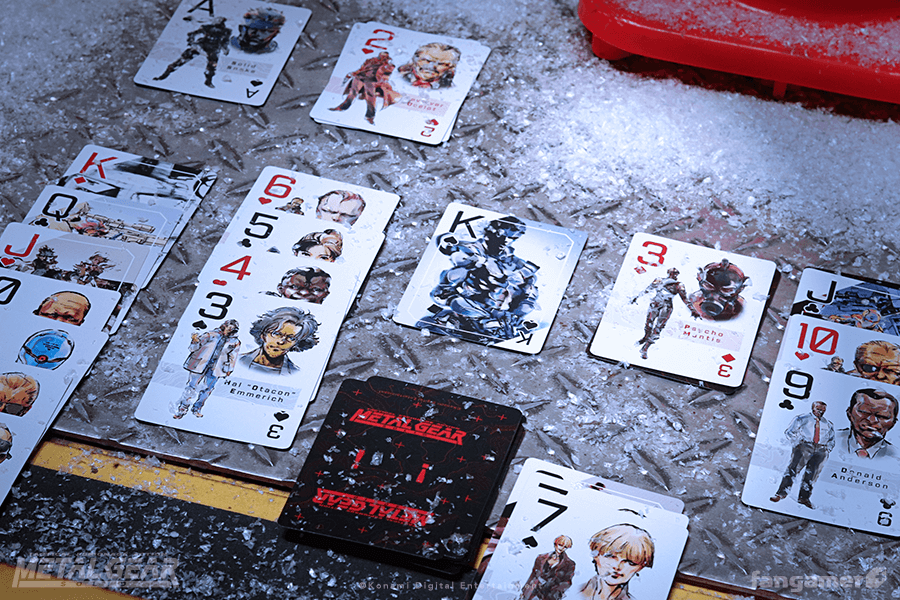 METAL GEAR SOLID Playing Cards