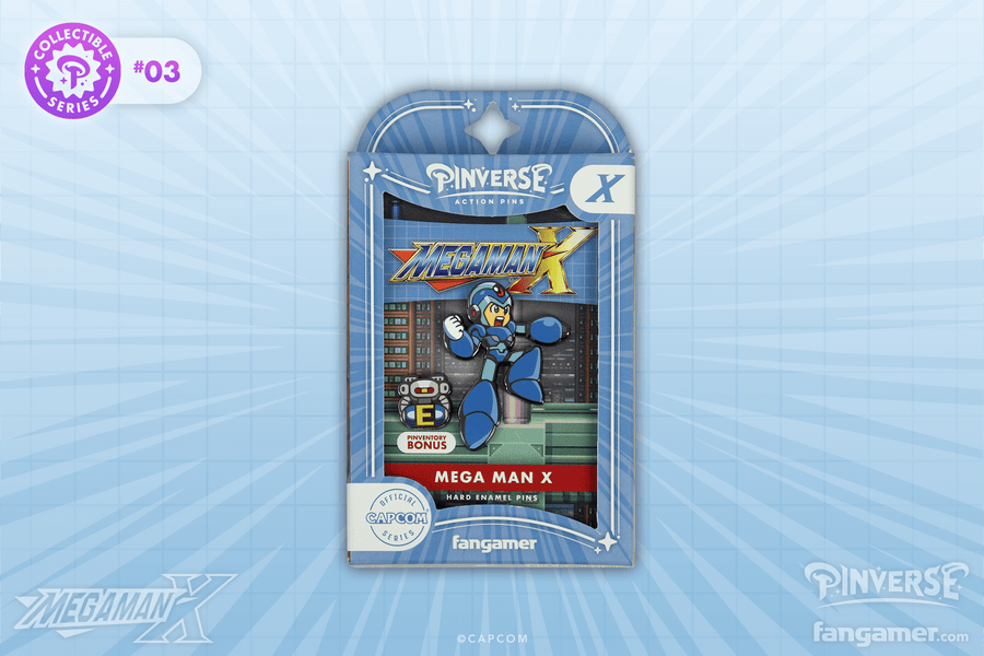 Mega Man X Pin Pack - PINVERSE