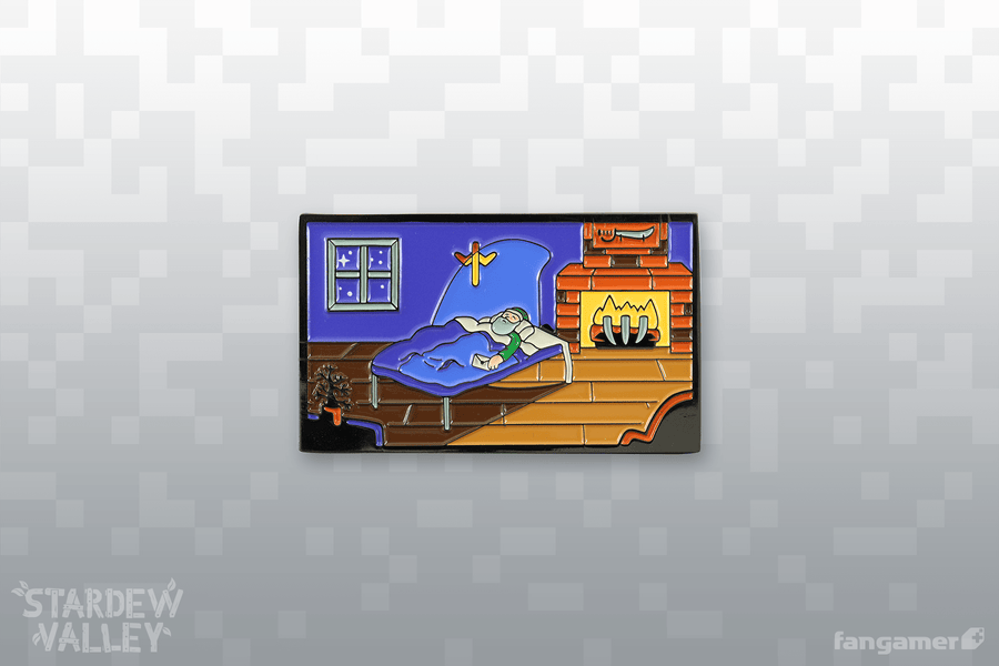 Grandpa's Bed Enamel Pin - Stardew Valley