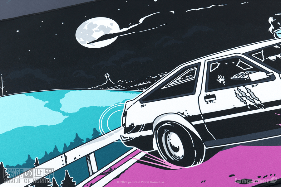 The Drifting Desk Mat - World of Horror