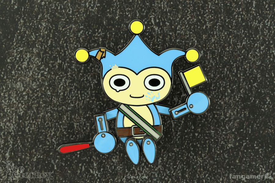 Blue Badger Dancing Pin - Ace Attorney