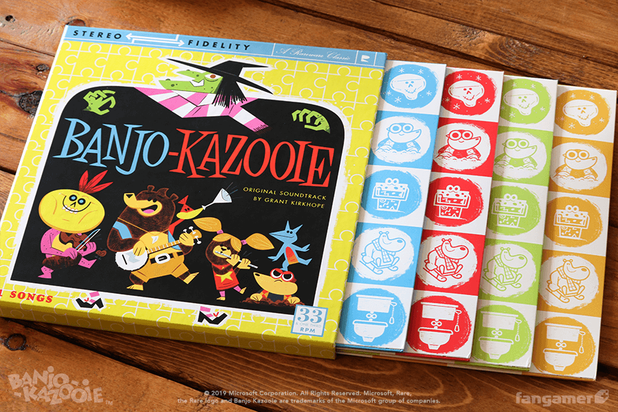 Banjo-Kazooie Vinyl Soundtrack Box Set